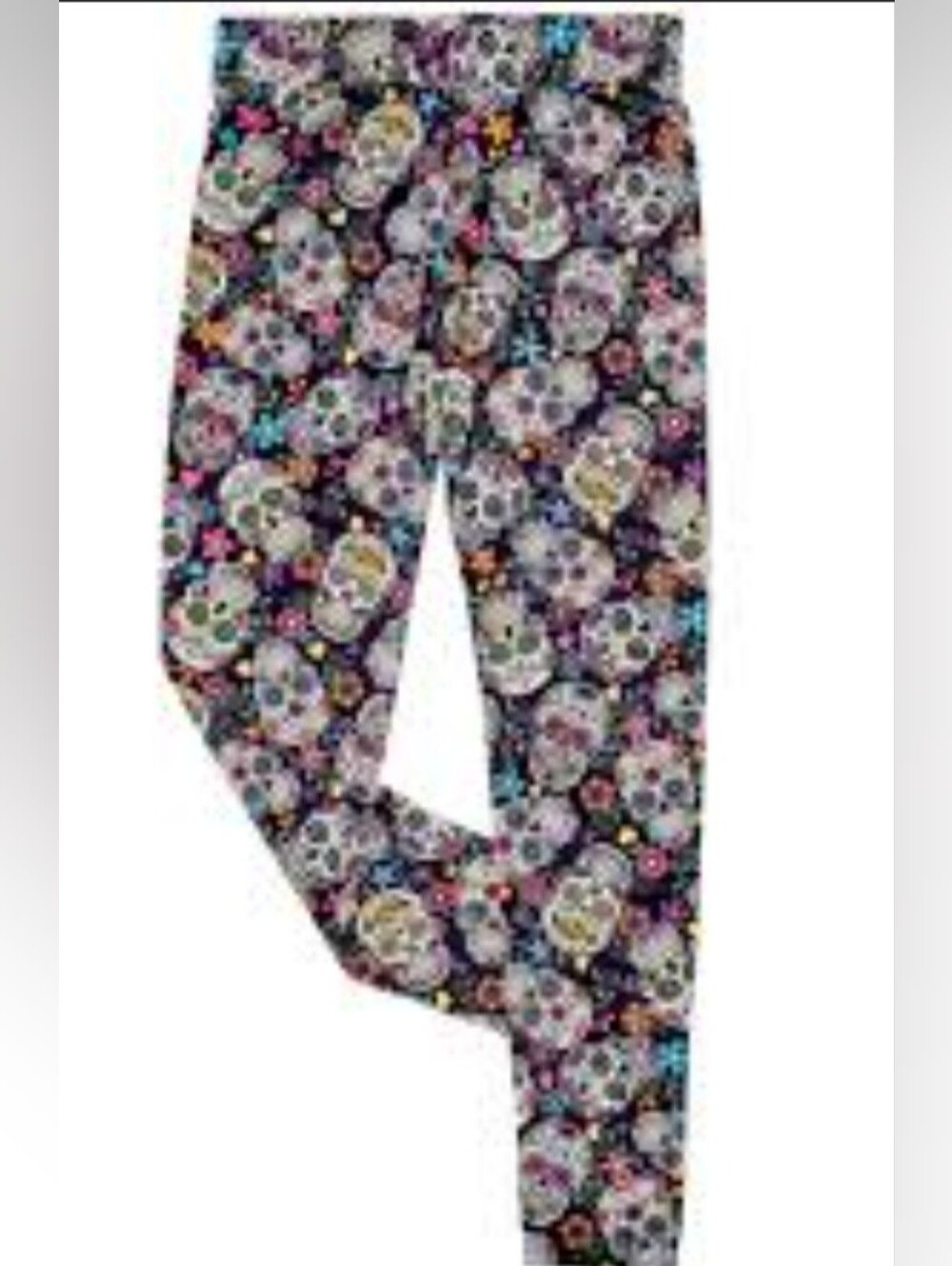 Leggings by M SourhMain. A festive, all-over pattern of colorful Mexican
